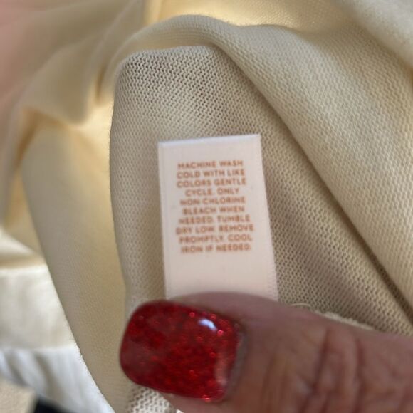 Lauren Conrad Pullover sweater with Bell Sleeves Size XS NWT Cream - Picture 7 of 7
